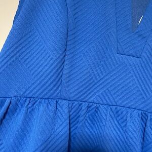 NWT Umgee Royal Blue knee length dress